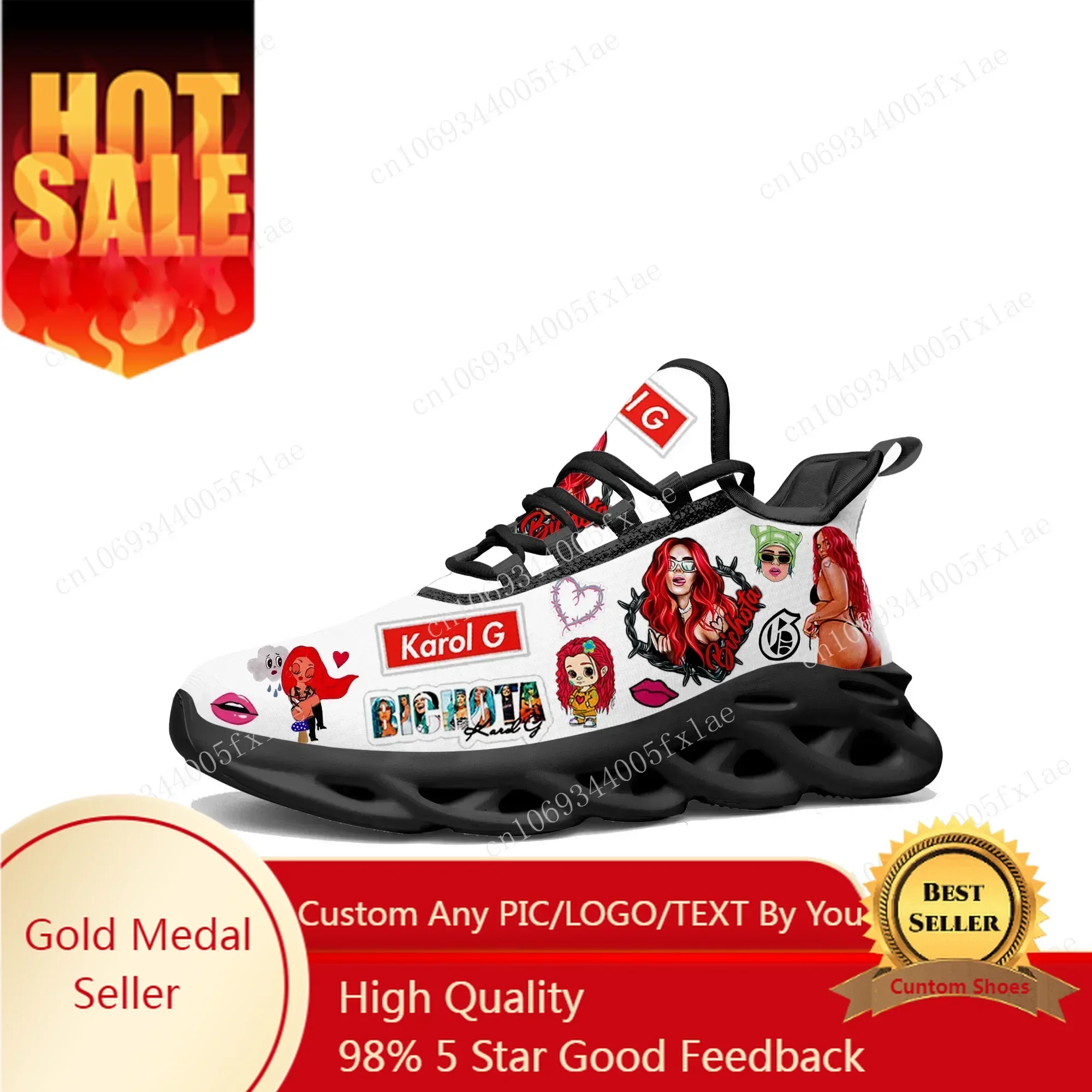 Mesh Sneaker Women - Karol G Bichota Flats Sneakers Heren