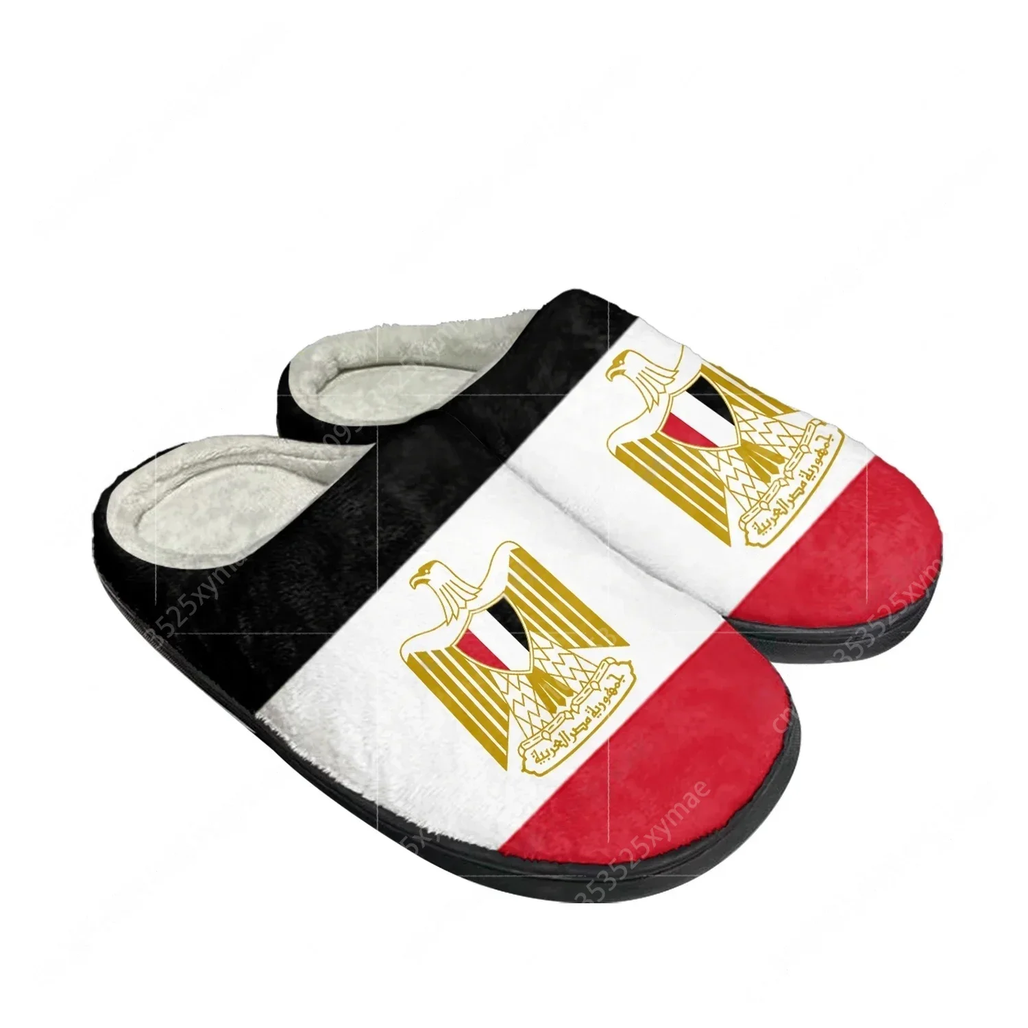 Women Shoes Egypt - Egyptische vlag thuis katoenen aangepaste pantoffels