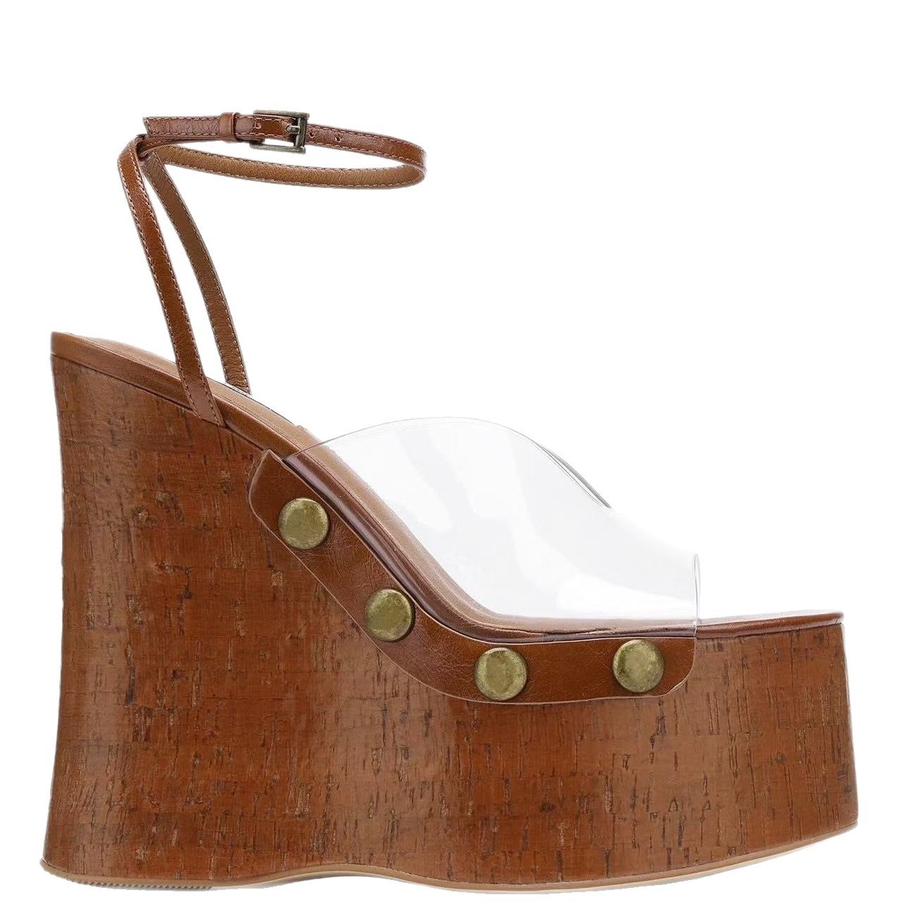 Women'S Shoes Quality - 2026 Zomer Sandalen met Plateauzool, Bloemkant,