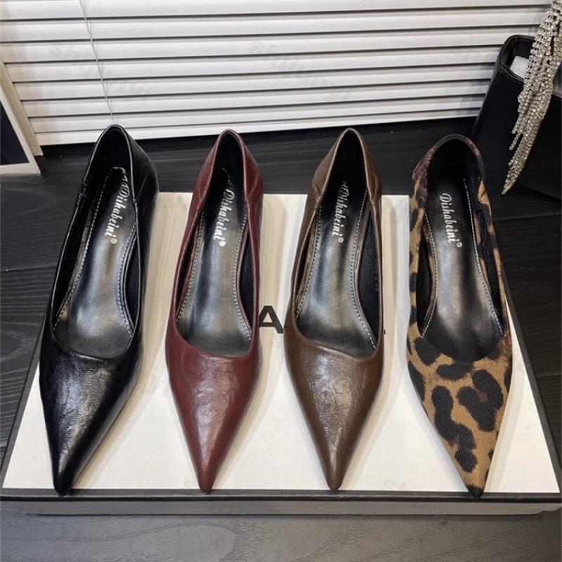 Women'S Shoes Quality - Hoge hakken voor dames Lakleer Puntige