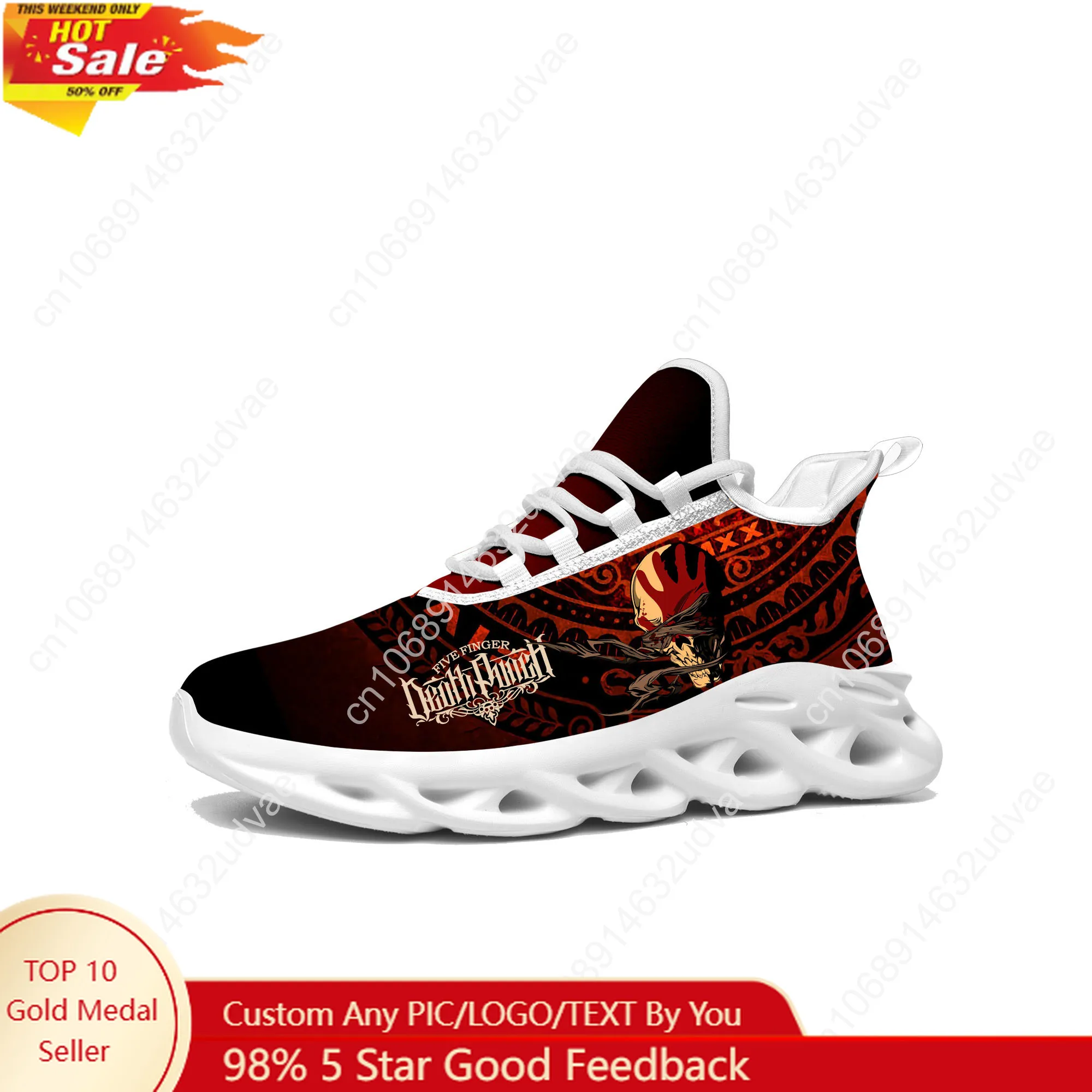 Mesh Sneaker Women - Five Finger Death Punch Sports Sneakers