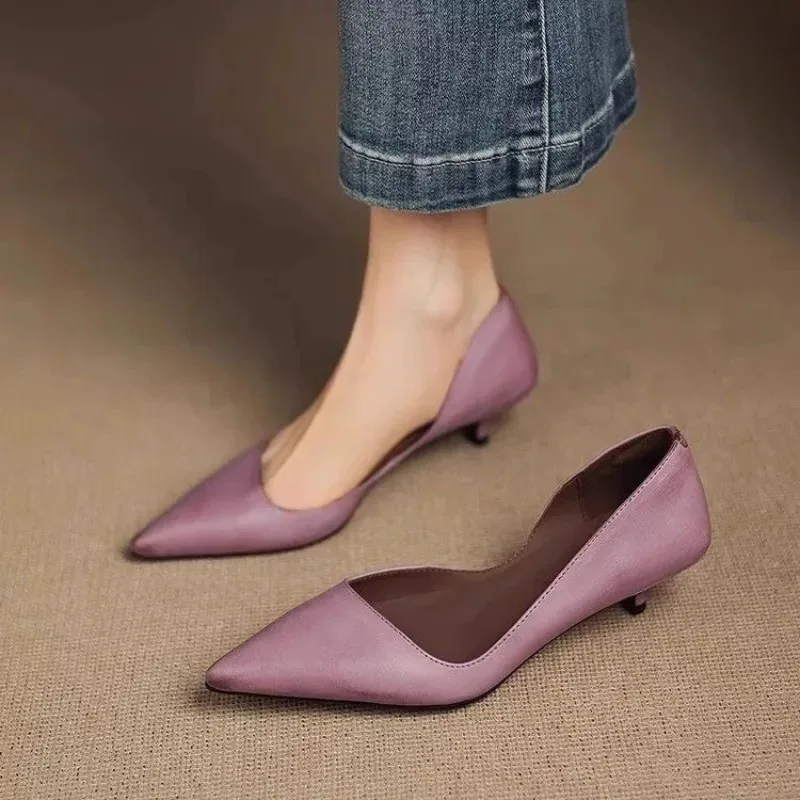 Women'S Heels - Dames puntschoen stiletto hakken mode veelzijdige