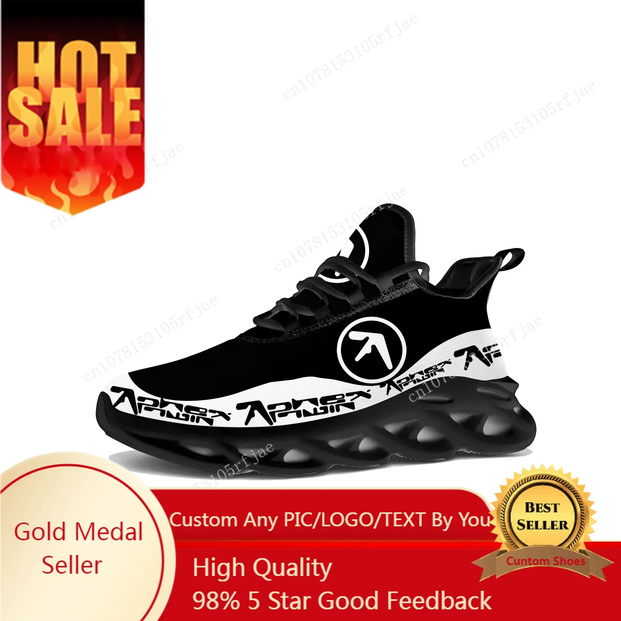 Mesh Sneaker Women - Aphex Twin Flats Sneakers Heren Dames