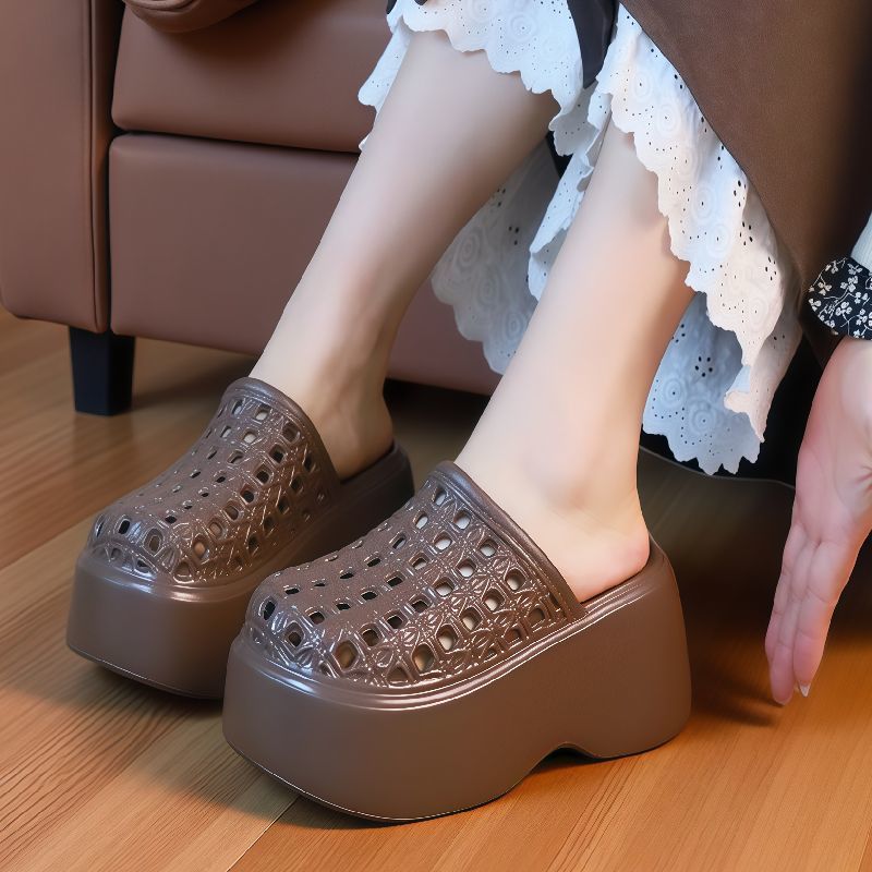 Women'S Shoes Quality - Nieuwe Cut-Outs Hoge Hakken EVA Sandalen