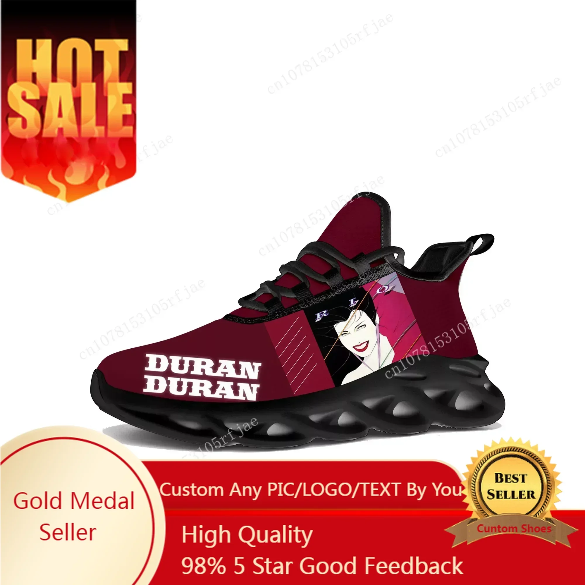 Mesh Sneaker Women - Duran Duran Flats Sneakers Heren Dames