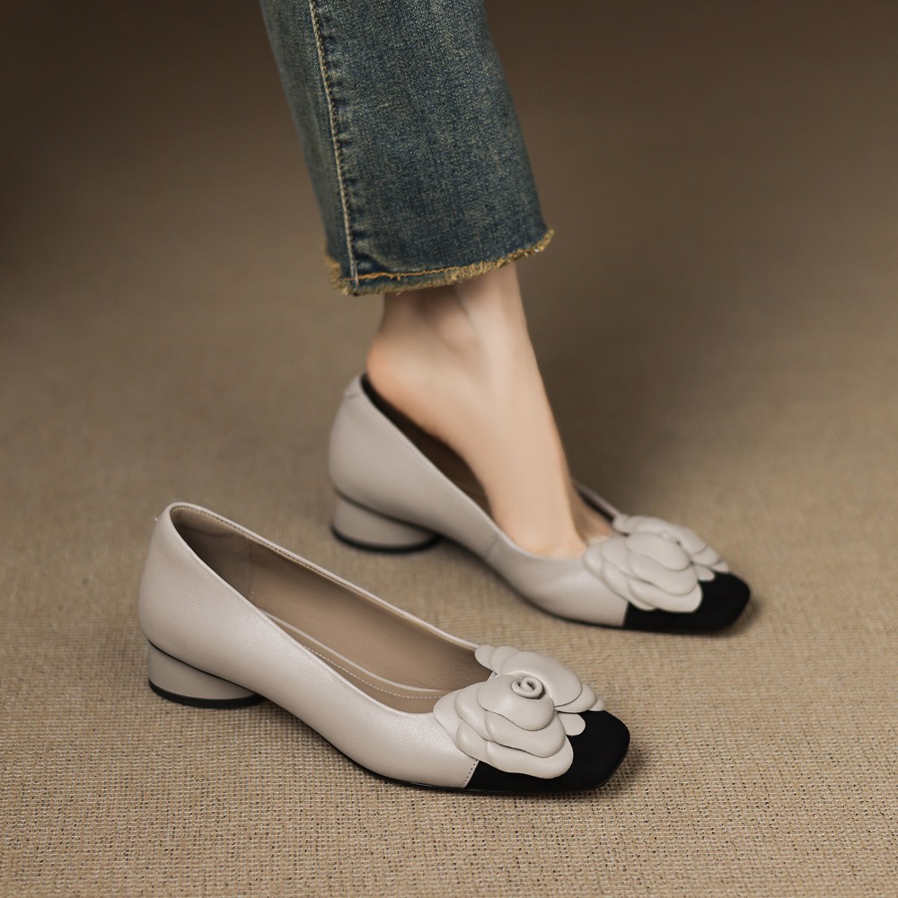 Mode bloem enkele schoenen her - Women'S Heels recensie en prijs