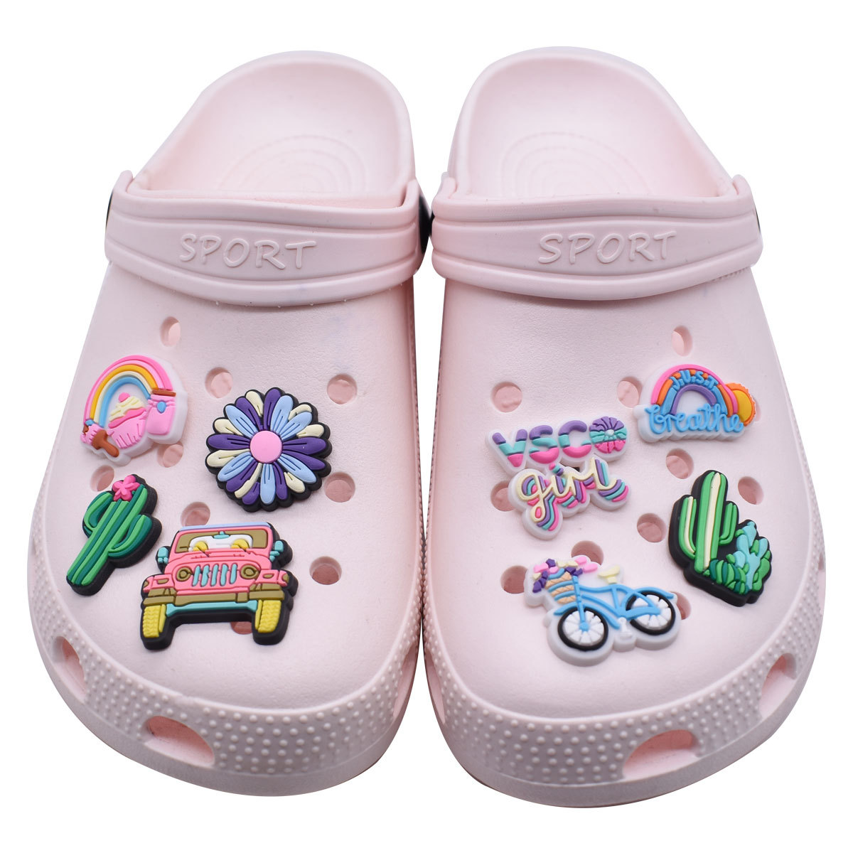 Zomer Reizen Schoen Bedels Voo - Croc Style Clog recensie en prijs