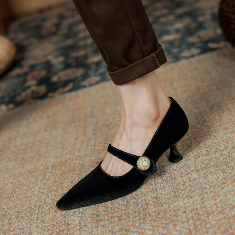 Wijnrode Mary Jane schoenen me - Women'S Heels recensie en prijs