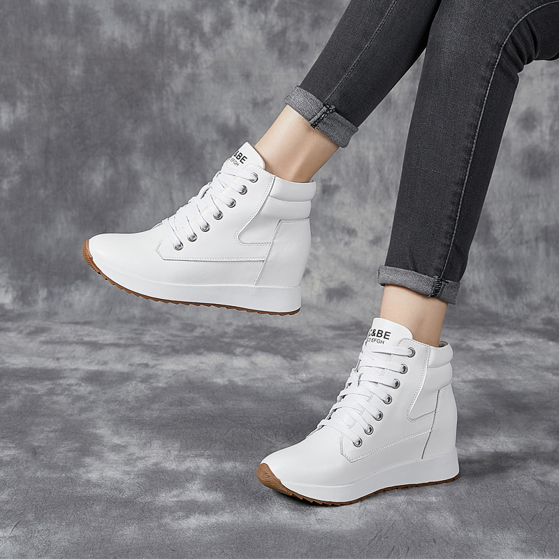 7 Cm Echt Leer Vrouwen Enkella - Mesh Sneaker Women recensie en prijs
