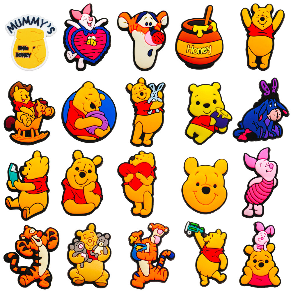 20-66pcs Cartoon Pooh Knorretj - Croc Style Clog recensie en prijs