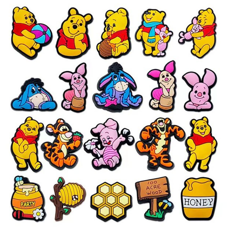 20-66pcs Cartoon Pooh Knorretj - Croc Style Clog recensie en prijs