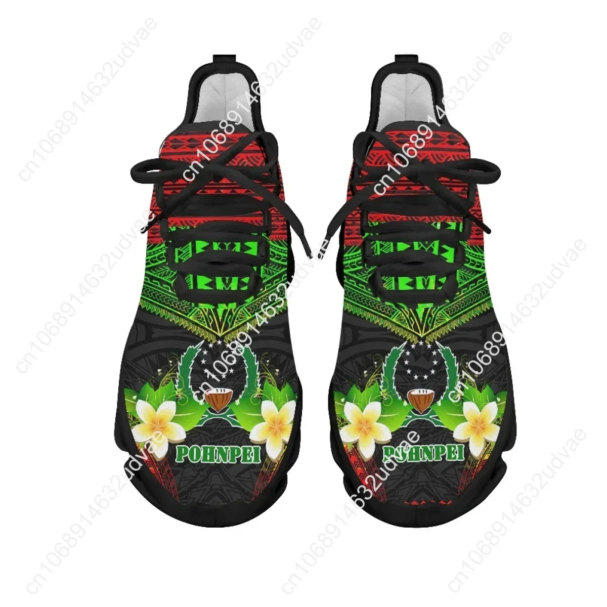 Polynesische Pohnpei Plumeria  - Mesh Sneaker Women recensie en prijs