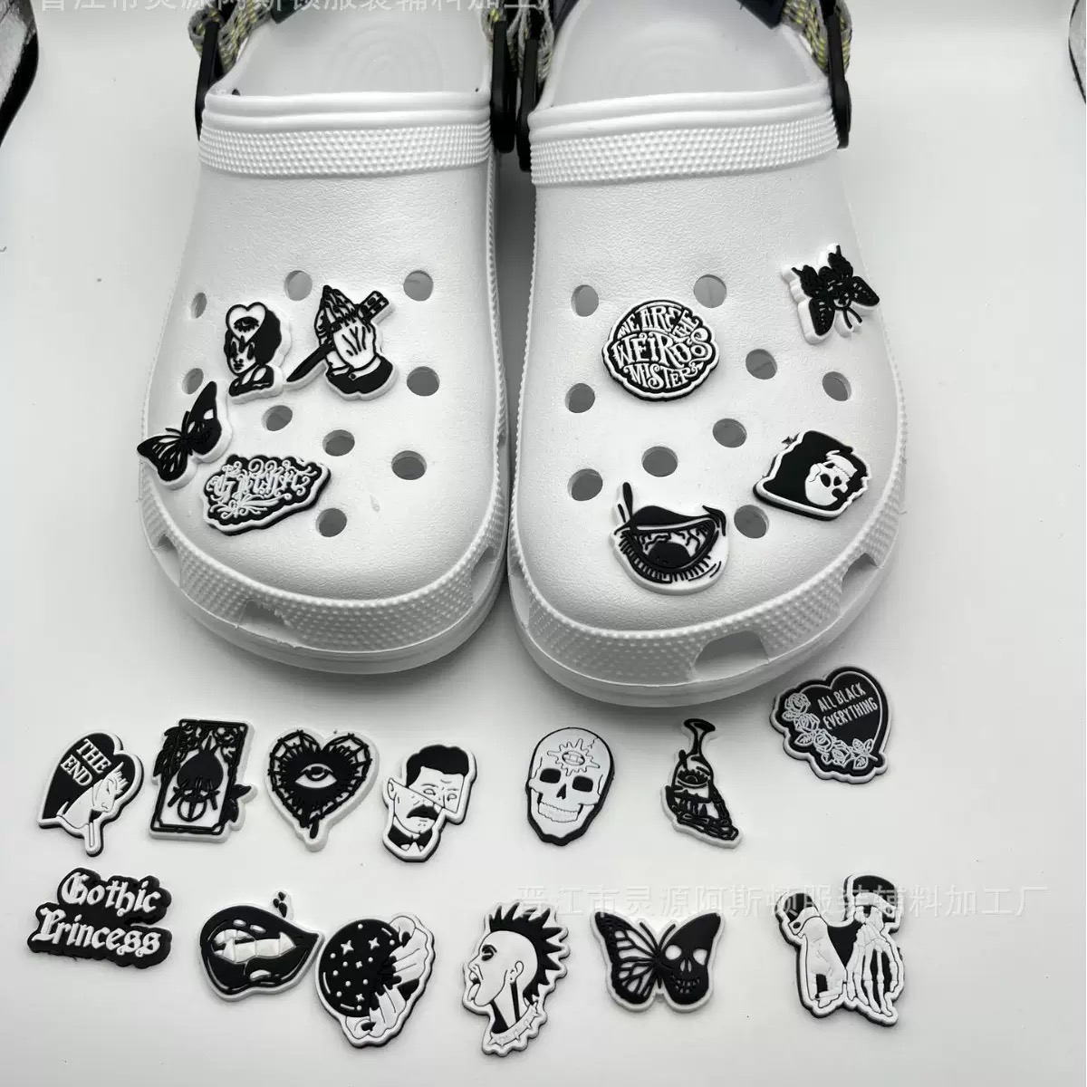 23 Stuks Horror Halloween Scho - Croc Style Clog recensie en prijs