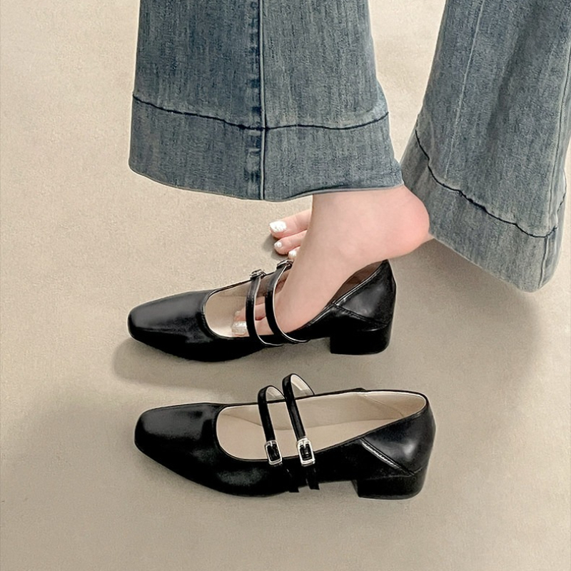 Vierkante neus lage hak dames  - Women'S Heels recensie en prijs