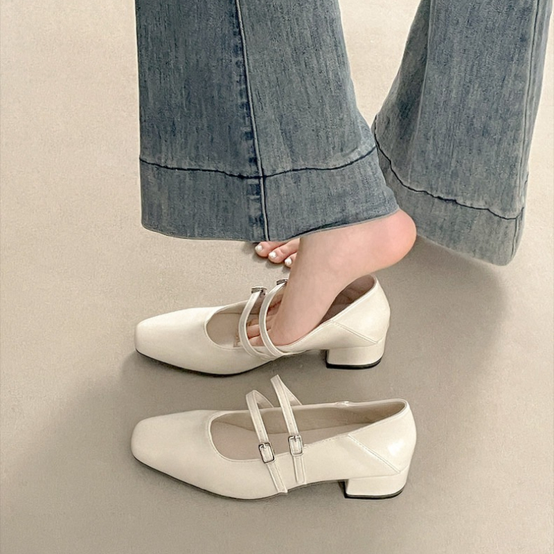 Vierkante neus lage hak dames  - Women'S Heels recensie en prijs