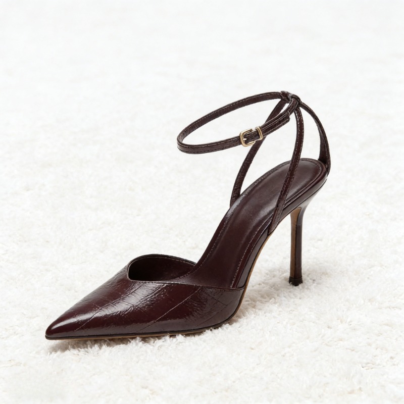 Designer bordeaux rode enkelba - Women'S Shoes Burgundy recensie en prijs