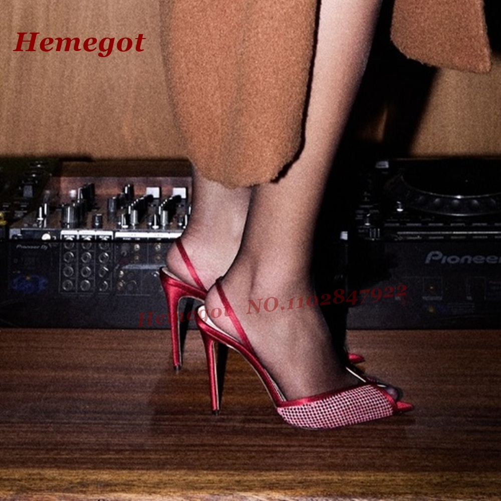 Dames bordeauxrood satijn mesh - Women'S Shoes Burgundy recensie en prijs
