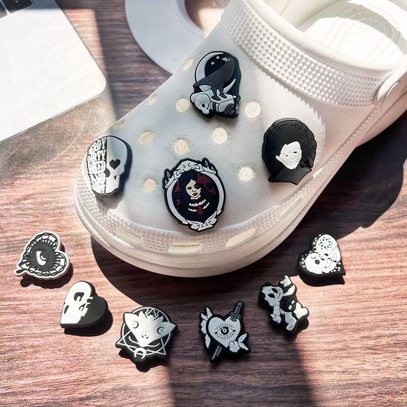 Halloween Schedel Schoenbedels - Croc Style Clog recensie en prijs